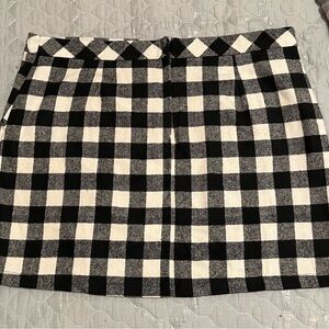 JOE BOXER~ PLAID~BLACK/ WHITE MINI SKIRT~3X